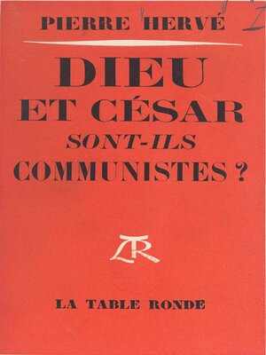 cover image of Dieu et César sont-ils communistes ?